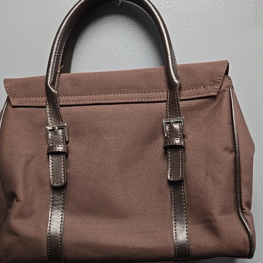 Paquetage Brown Canvas/leather Type Bag